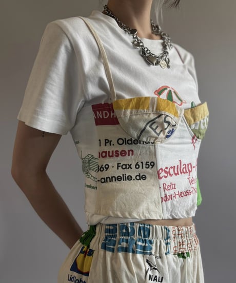 【RE;CIRCLE】  RE Eco Bag Corset Bra / 260810-019
