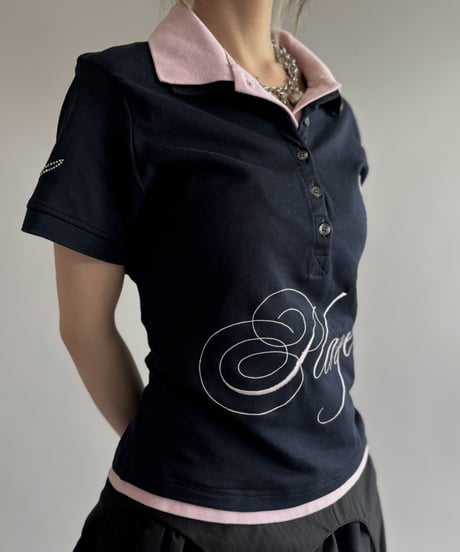 【Chinatsu Aoyama】 RE Player Polo Shirt / 260827-019