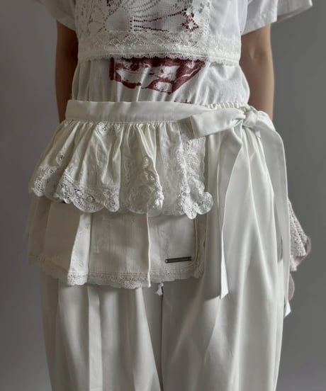 【Chinatsu Aoyama】 RE The Home Makers Wrap Skirt / 260716-033