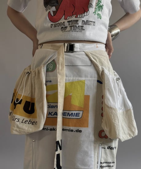 【RE;CIRCLE】  RE Eco Bag Belt Bag Skirt  / 260810-022