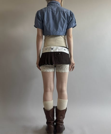 【Chinatsu Aoyama】 RE Makers Shirt Check / 260813-032