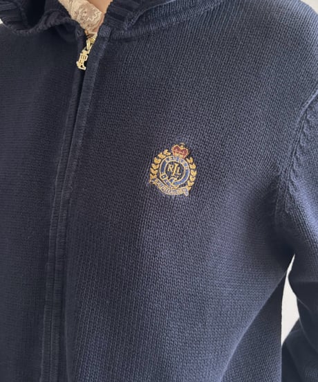 【USED】 Lauren Ralph Lauren Knit Zip Parka / 261017-006