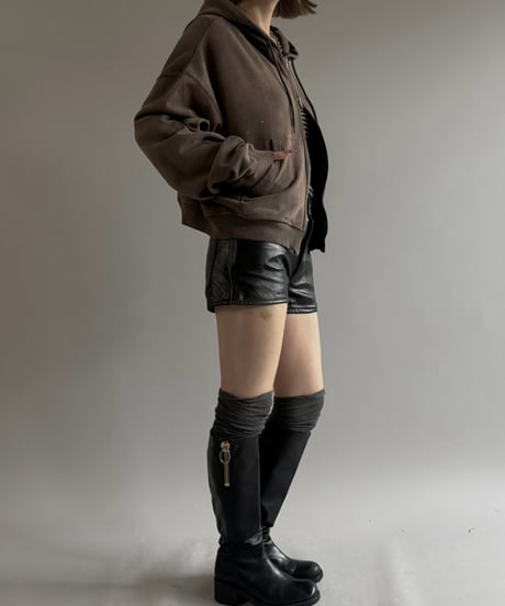 【RE;CIRCLE】 RE Zip Parka Short / 261008-008