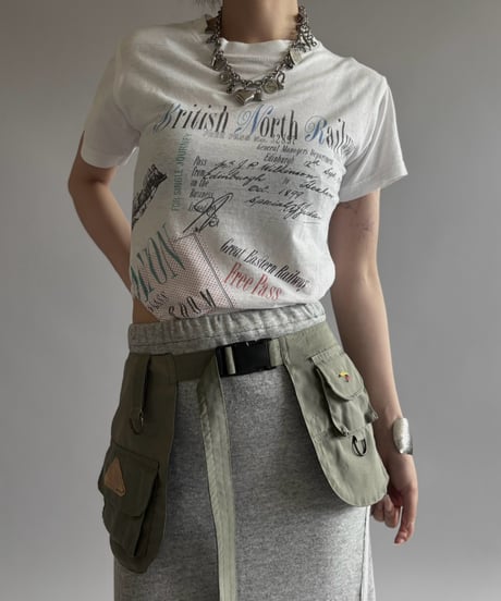 【RE;CIRCLE】  RE Fishing Vest Belt Bag / 260810-002