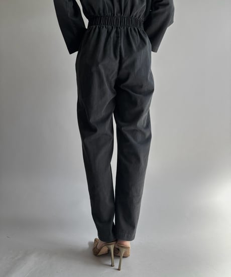 【USED】 Two-Tuck Cotton Jump Suit / 261024-011
