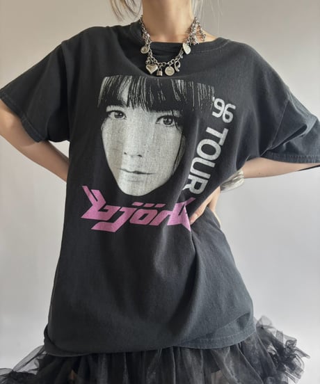 【USED】 96's Tour Bjork T-Shirt / 260808-013
