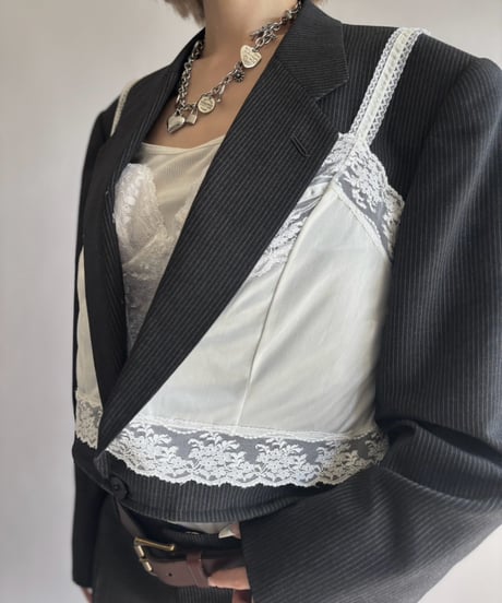 【Chinatsu Aoyama】 Suit Camisole Jacket  /  2601022-013