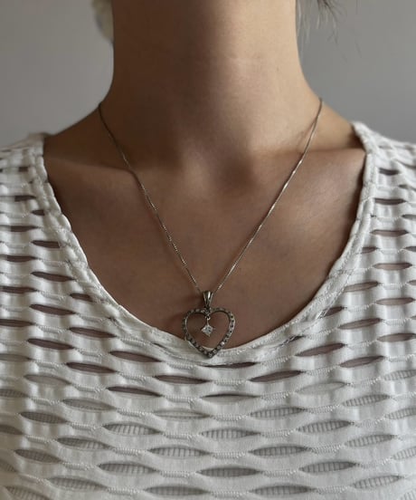 【USED】 Vintage Silver Necklace /260829-002