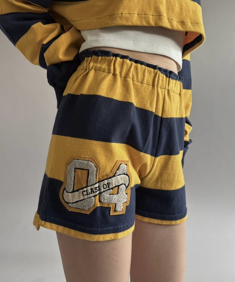 【RE;CIRCLE】 RE Cropped Rugger Shirt Set-Up  /261026-027