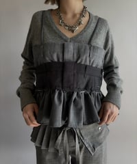 【Chinatsu Aoyama】 Suit Bustier /  261022-035