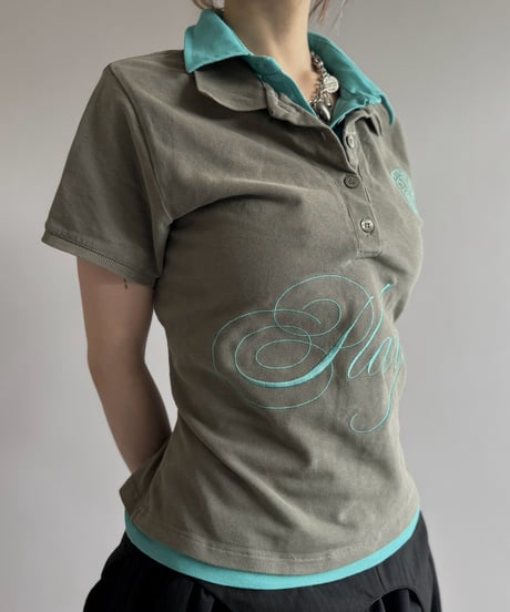 【Chinatsu Aoyama】 RE Player Polo Shirt / 260827-017