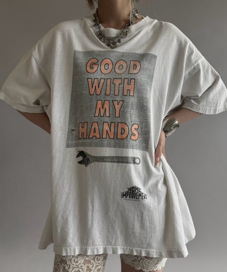 【USED】 90's GOOD WITH MY HANS T-Shirt / 260822-015