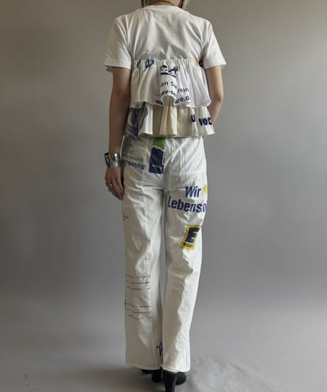 【RE;CIRCLE】  RE Eco Bag Pants / 260810-021