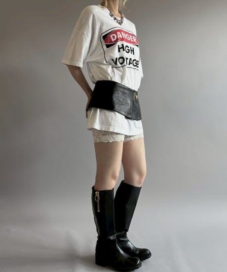 【USED】 DANGER HIGH VOLTAGE T-Shirt/ 260711-001