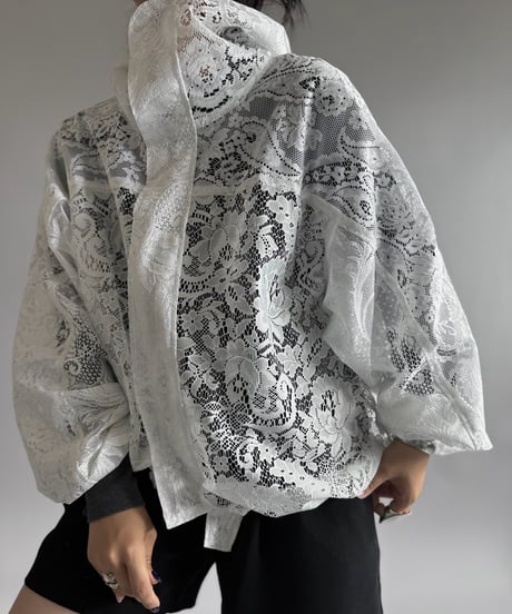 【RE;CIRCLE】RE Lace Hooded Jacket / 260914-007