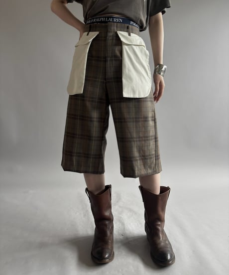 【RE;CIRCLE】 Re Slacks Pocket Shorts /  260727-008