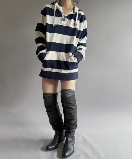 【USED】 Polo by Ralph Lauren Hooded Rugger Shirt / 260905-001