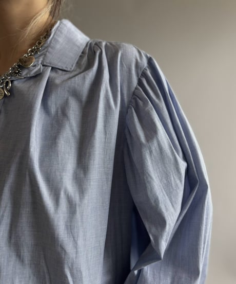 【USED】 Long Gathered Shirt  / 260926-003