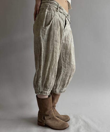 【USED】 Linen Ankle Length Pants / 260815-011