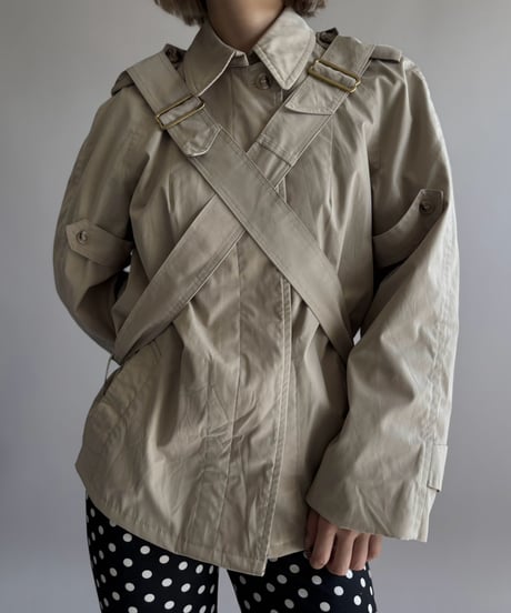 【RE;CIRCLE】 RE Trench Short Coat  / 261019-023