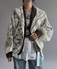 【RE;CIRCLE】RE Lace Hooded Jacket / 260914-001