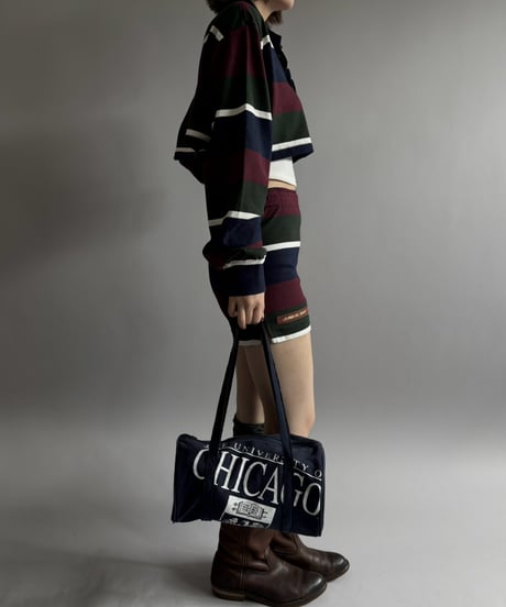 【RE;CIRCLE】 RE Cropped Rugger Shirt Set-Up  /261015-004