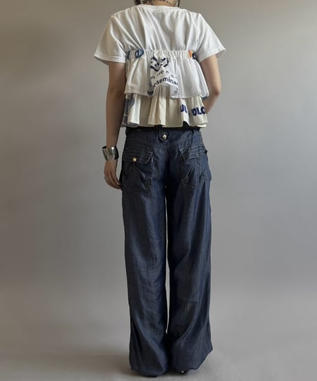 【RE;CIRCLE】  RE Eco Bag Wrap Skirt / 260810-015