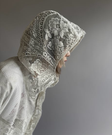 【RE;CIRCLE】RE Lace Hooded Jacket / 260824-001