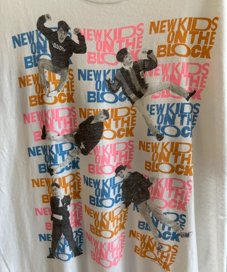 【USED】 89's NEW KIDS ON THE BLOCK T-Shirt/ 260718-016