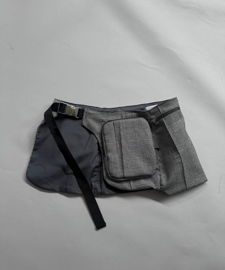 【RE;CIRCLE】 RE Suit Waist Belt Bag / 260917-005