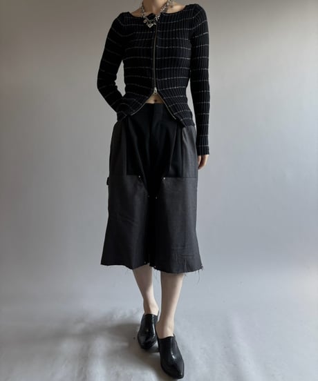 【RE;CIRCLE】 RE Zip-up Knit /261001-025