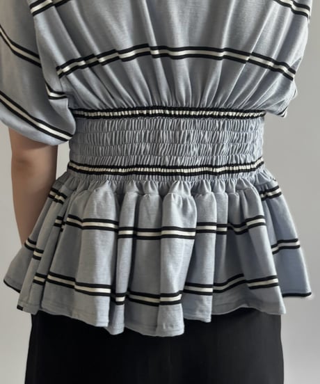 【RE;CIRCLE】 RE Polo PEPLUM / 260806-001