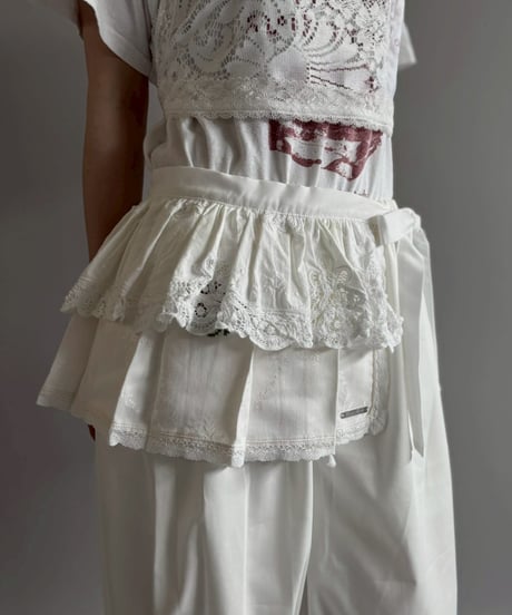 【Chinatsu Aoyama】 RE The Home Makers Wrap Skirt / 260716-033
