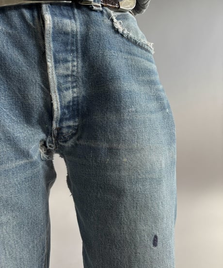 【USED】 80's Levi's Crash Selvage Denim Pants / 261017-025