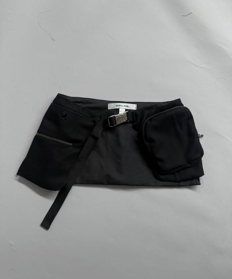 【RE;CIRCLE】 RE Suit Waist Belt Bag / 260917-007