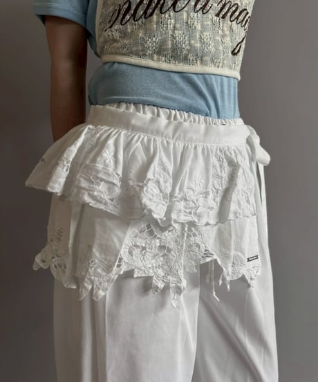 【Chinatsu Aoyama】 RE The Home Makers Wrap Skirt / 260716-039