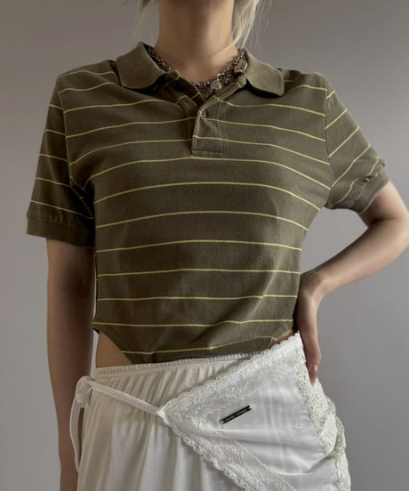 【RE;CIRCLE】RE Leotard Polo Shirt / 260713-011