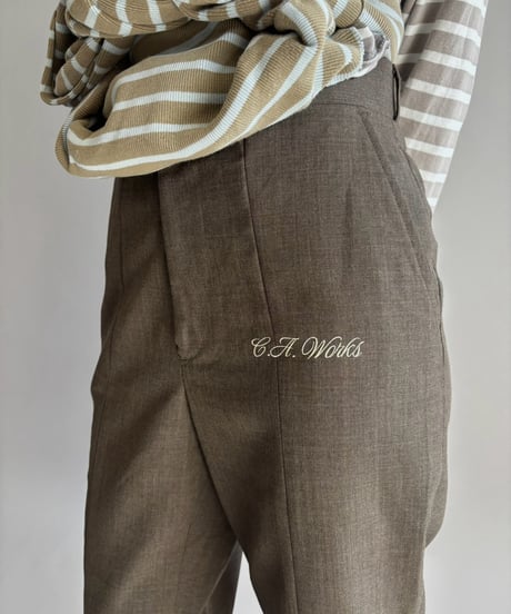 【Chinatsu Aoyama】 Suit Capri Pants  /  2601022-032