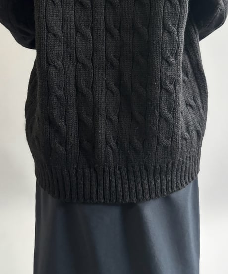 【USED】 90~00's Polo Ralph Lauren V-Neck Wool Knit / 261031-022