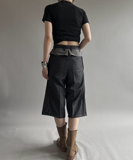 【RE;CIRCLE】 Re Slacks Pocket Shorts /  260727-002