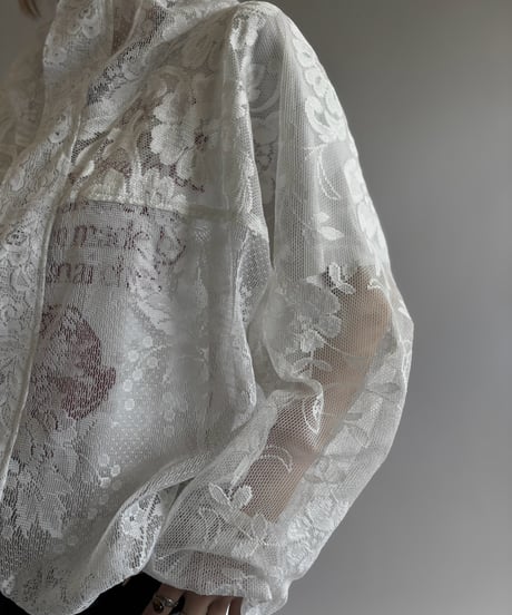 【RE;CIRCLE】RE Lace Hooded Jacket / 260824-002
