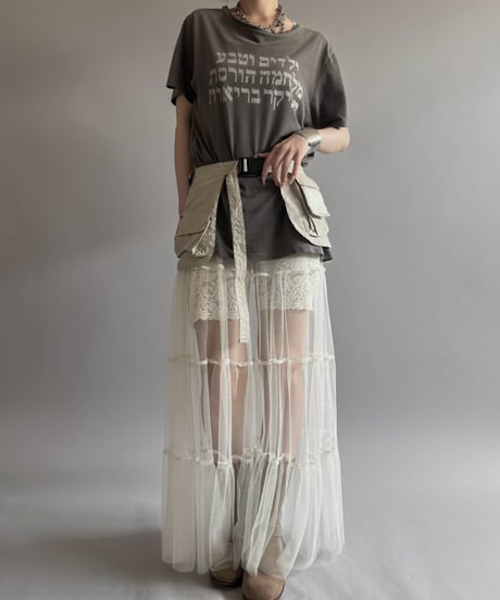 【RE;CIRCLE】  RE Fishing Vest Belt Bag / 260810-005