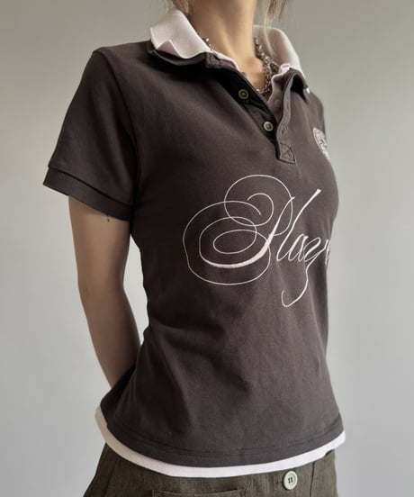 【Chinatsu Aoyama】 RE Player Polo Shirt / 260827-041