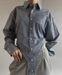 【RE;CIRCLE】RE Leotard Stripe Shirt / 260713-006