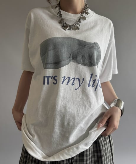 【USED】 Made in USA 90's It's My Life T-Shirt / 260808-004