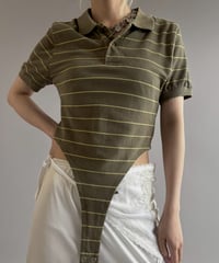 【RE;CIRCLE】RE Leotard Polo Shirt / 260713-011