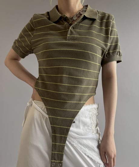 【RE;CIRCLE】RE Leotard Polo Shirt / 260713-011