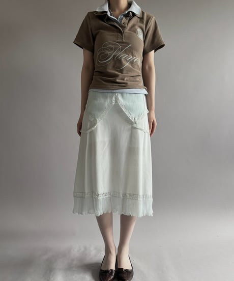 【Chinatsu Aoyama】 RE Player Polo Shirt / 260827-020