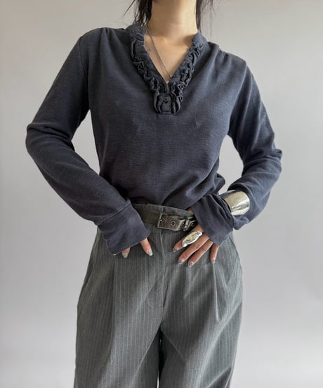 【USED】 Polo Jeans Company Design Thermal Top / 260905-020