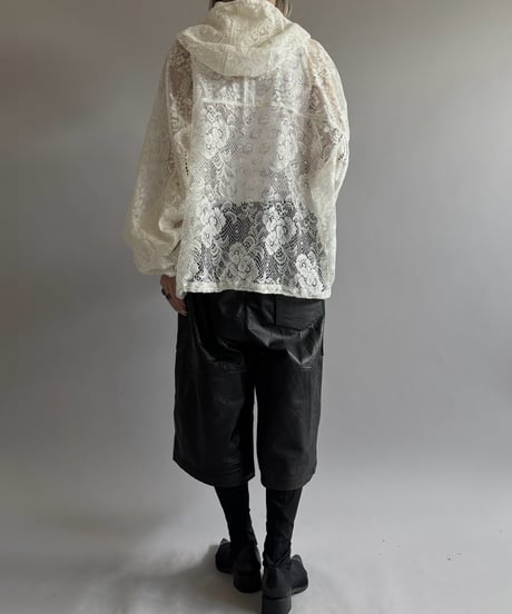 【RE;CIRCLE】RE Lace Hooded Jacket / 260824-015